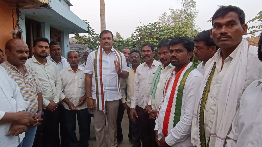 Welfare Schemes Flourishing Under Congress Governance: Sirpur Assembly In-Charge Ravi Srinivas