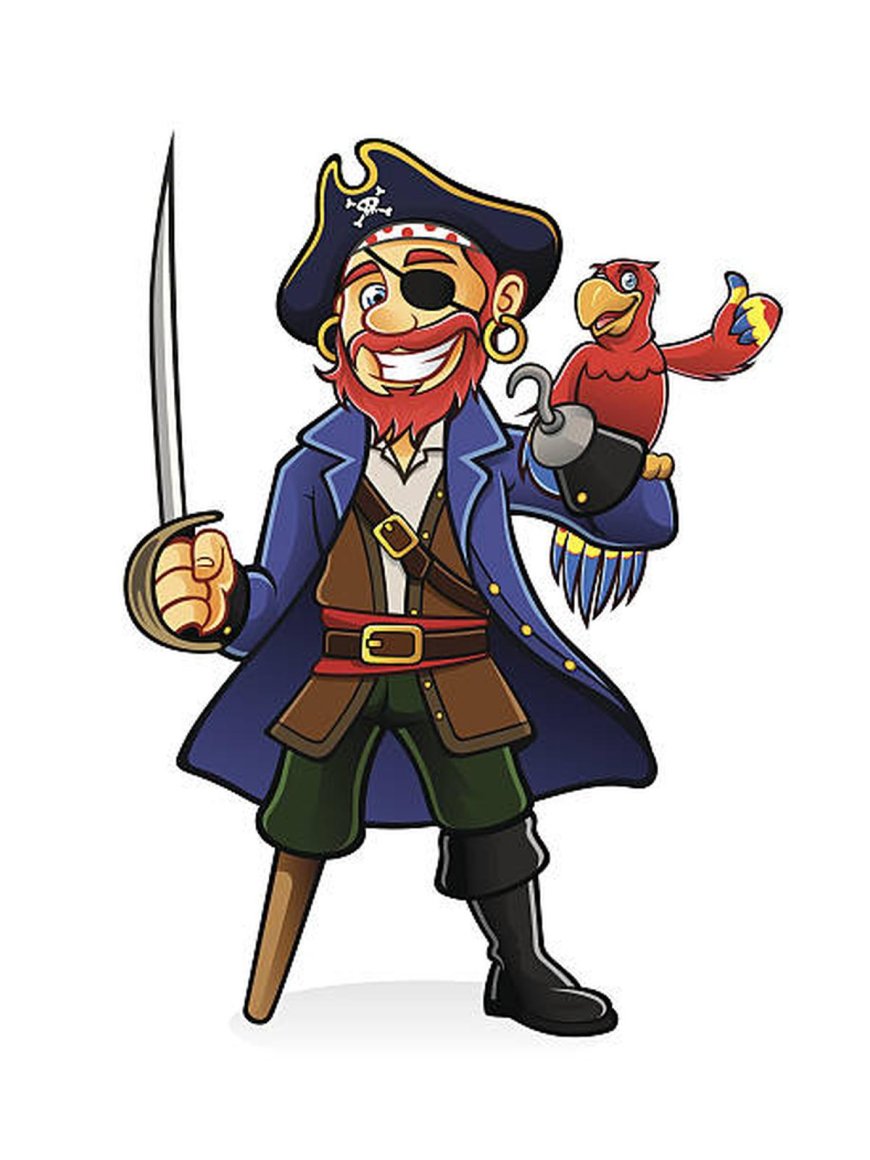 Why do pirates wear one eye patch?