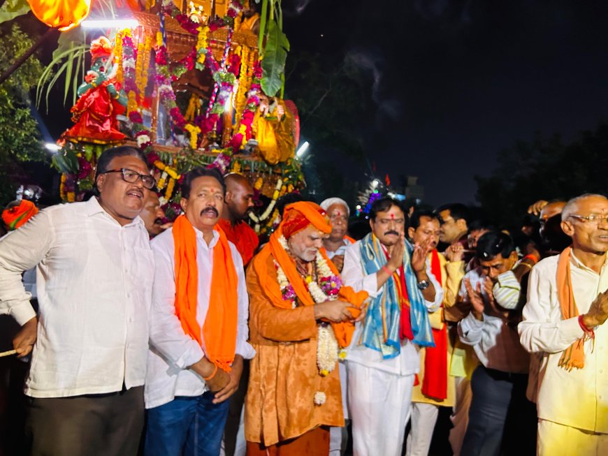 Grand Celebration of Sri Gopalakrishna Rathotsavam in Adilabad