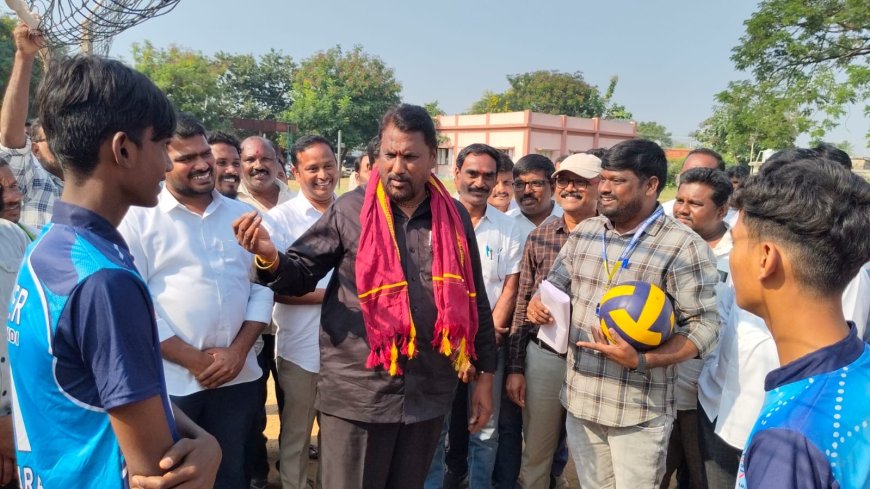 MLA Adluri Lakshman Kumar Inaugurates 108 Ambulance and CM Cup in Buggaram