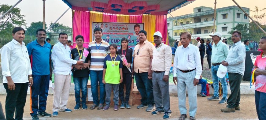 Selections for CM Cup from Komaram Bheem Chess Association