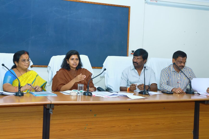 Nalgonda Aiming to Become a Maternal and Infant Mortality-Free District: Collector Ila Tripathi