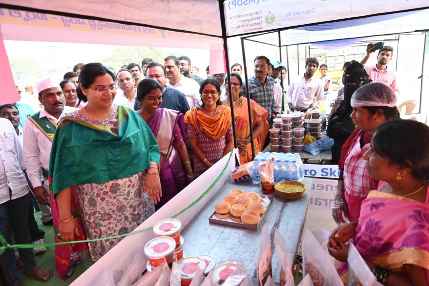 Women must excel in all fields with their own strength, stated District Collector Abhilasha Abhinav.