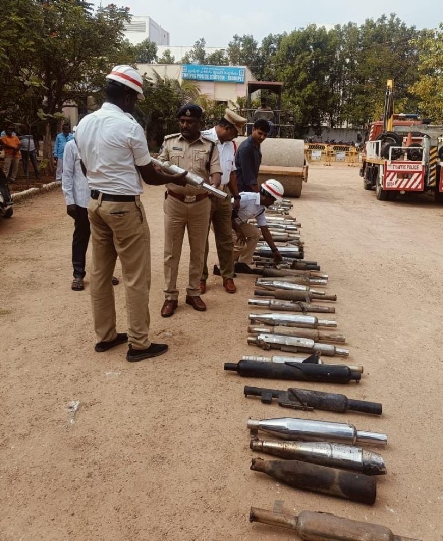 Special Drive to Curb Noise Pollution by Modifying Vehicle Silencers