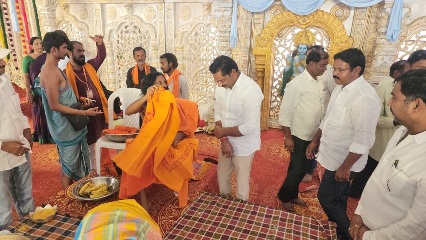 Athirudra Maha Yagam Witnessed by Srikanth Reddy