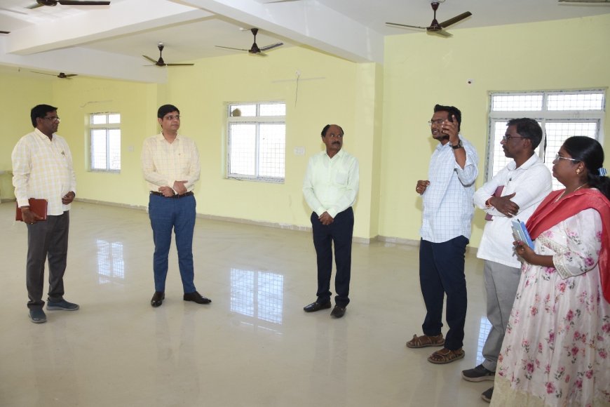 Old Age Home Inauguration Preparations Underway: Collector Inspects Facility