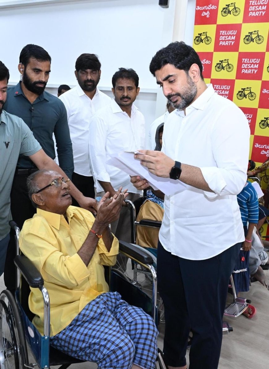 Minister Lokesh Setting New Trends in Resolving Public Issues