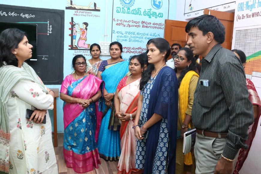 District Collector Inspects Women’s Centre in Nalgonda