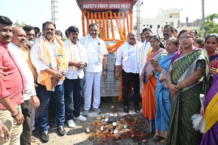 “Development Works Inaugurated in Karimnagar: MLA Gangula Kamalakar Calls Out Congress’ Failures”