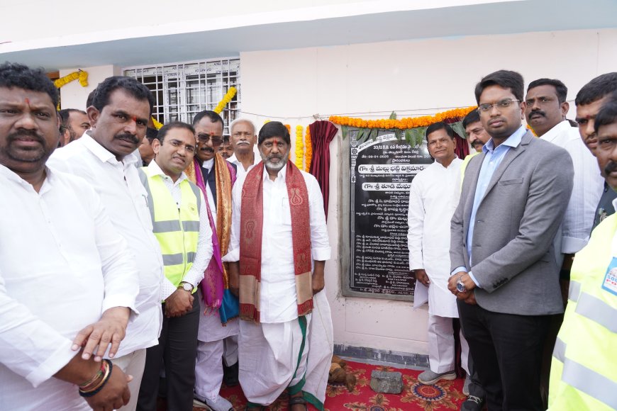 New 33/11 KV Power Substation Inaugurated in Talupunuru Village