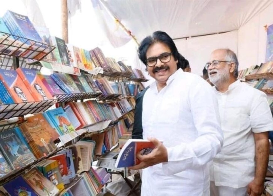 Pawan Kalyan Spends ₹10 Lakhs on Books at Book festival