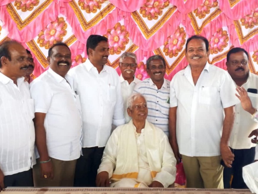 93rd Birthday Celebrations of Former Minister Reddy Vari Chenga Reddy Held in Grandeur