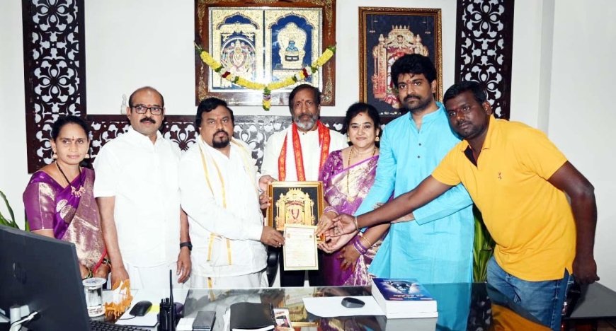 ₹1 Lakh Donation to Durga Amma Nithya Annadana Scheme