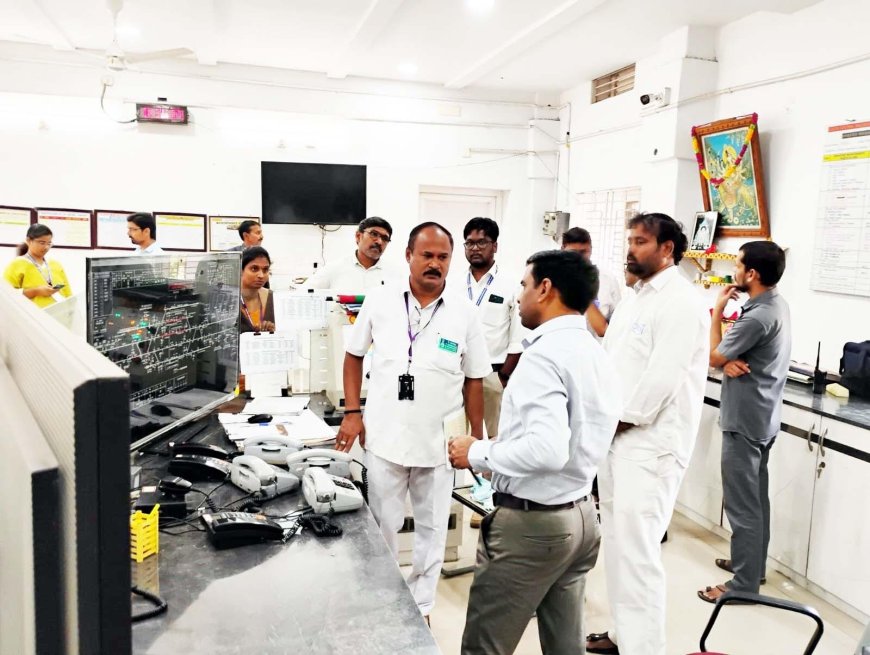 Extensive Inspection Conducted at Tadepalligudem & Tanuku Railway Stations