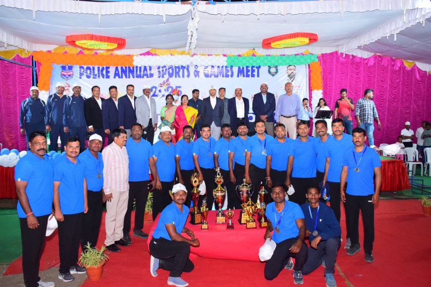 3rd Annual Sports and Games Meet-2025 Concludes Grandly in Jagtial