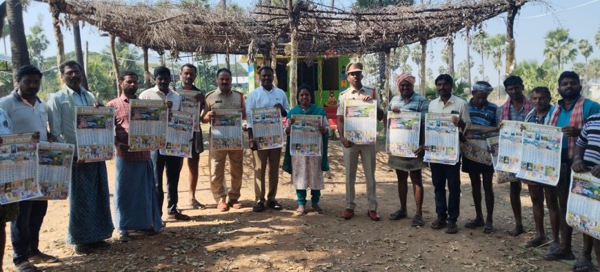 Calendar Unveiling Event Organized by Venkataapur Toddy Tappers’ Association