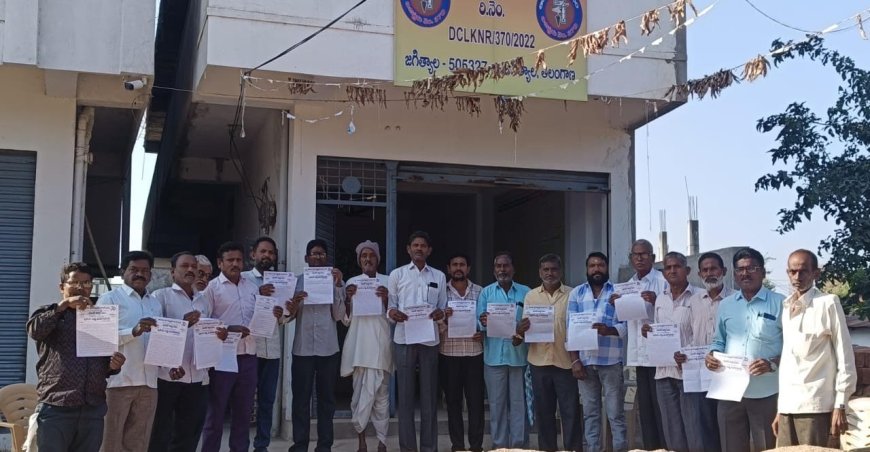 BMS Construction Workers’ Rally to Siddipet: Pamphlet Released in Jagtial