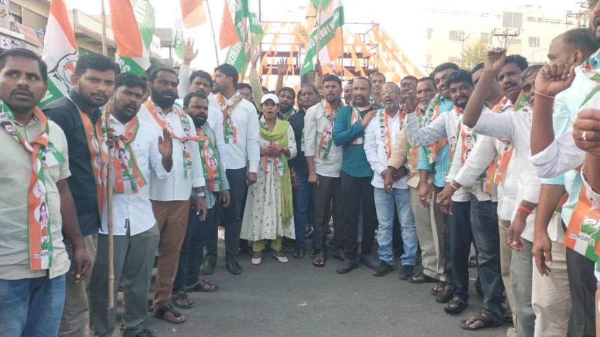 BJP Government Silencing Voices of Dissent: State Youth Congress Vice President Aksha Reddy