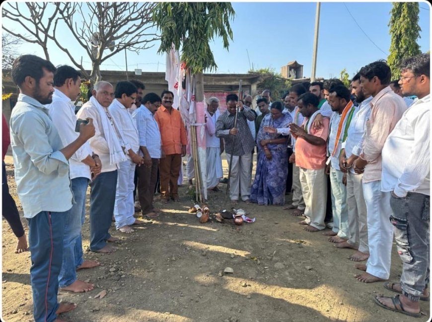 Foundation Laid for Development Works at Deeksha Bhoomi