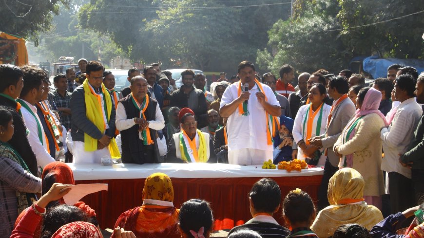 Rajendar Rao Campaigns for Congress Candidate Rohith Chowdhary’s Victory