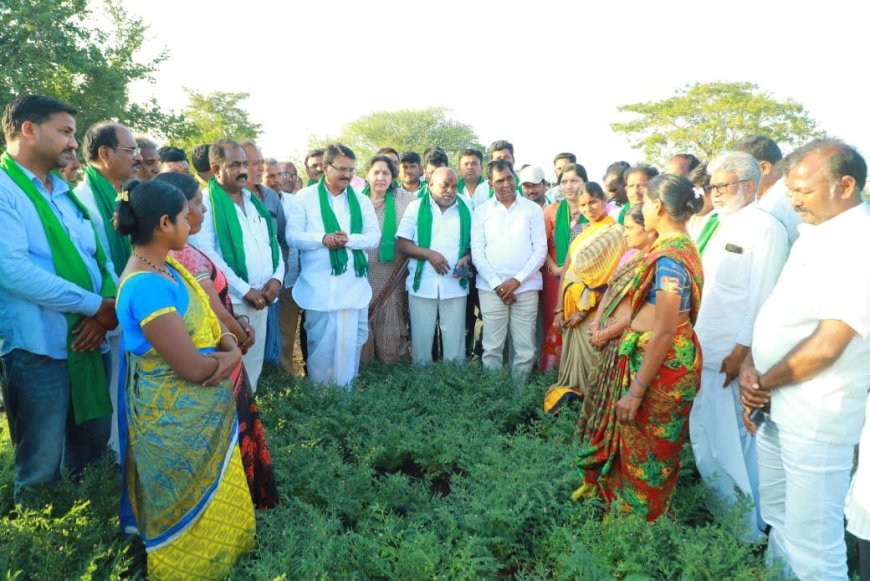 Committee Visit to Farmers’ Families Following Increase in Suicides