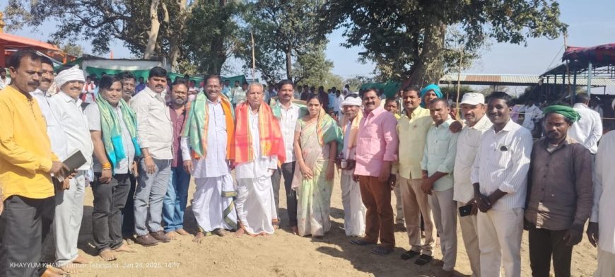 Kusthi Competitors Felicitated at Khandev Jatara