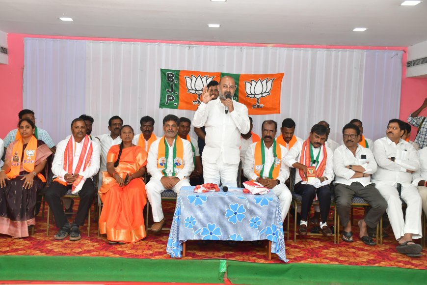 BJP’s Call for Victory in MLC Elections at Karimnagar Parliament Constituency Meeting