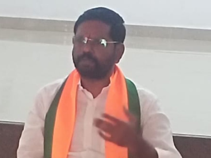 “Samanchi Srinivas Elected as BJP Tirupati District President”