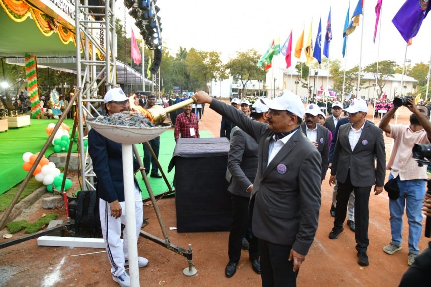 3rd Telangana Police Sports Meet Inaugurated in Karimnagar