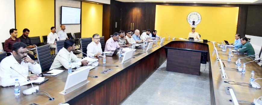 Chief Minister Chandrababu Naidu Reviews WhatsApp Governance